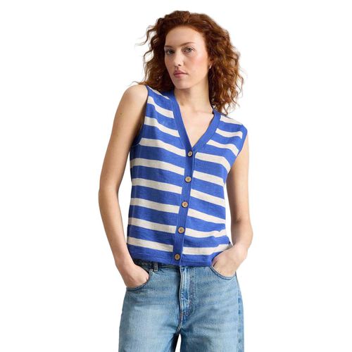 White Stuff Nova Linen Blend Stripe Tank